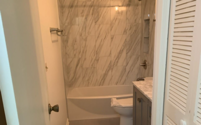 Hoffman Estates, IL Small Bathroom Remodel 2021