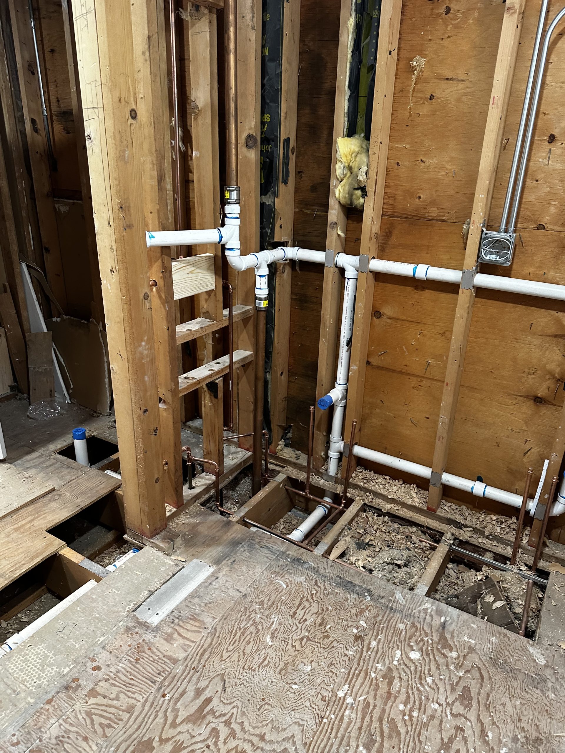 In Progress | Downers Grove, IL Bathroom Remodel