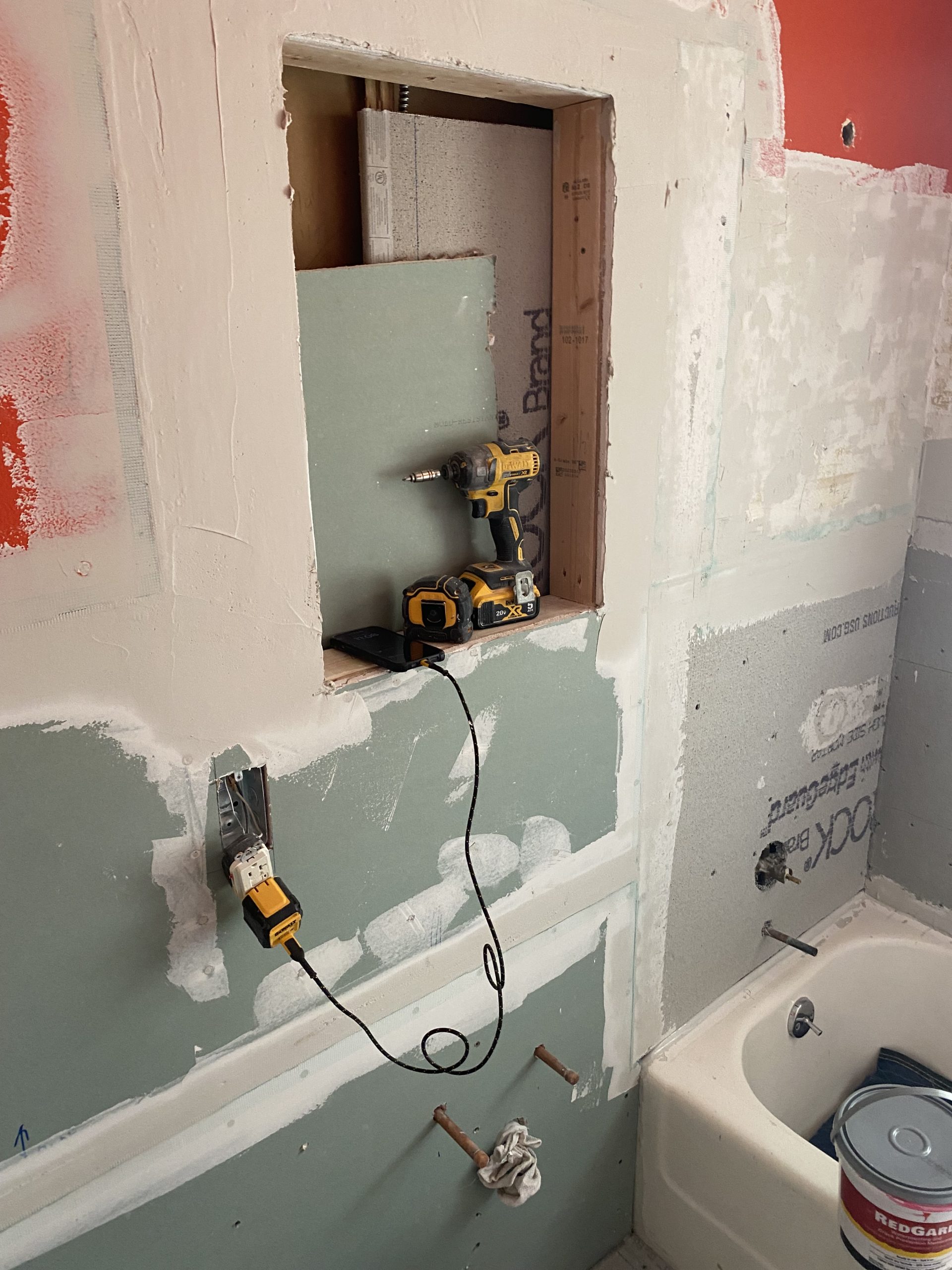 In Progress | Palatine, IL Bathroom Remodel