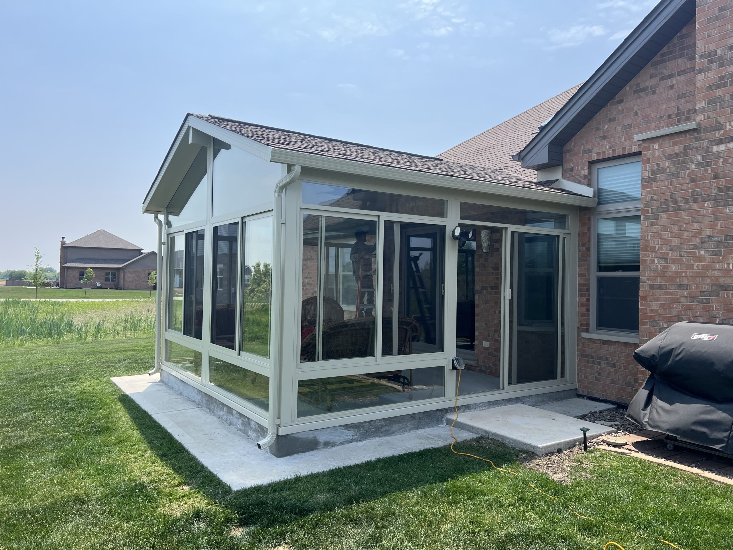 After | New Lenox, IL Sunroom Addition
