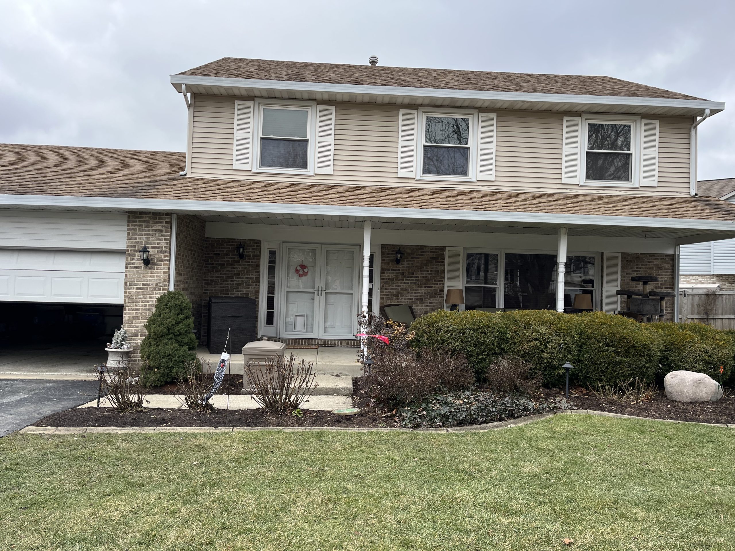 Before | Bolingbrook, IL Front Porch Enclosure