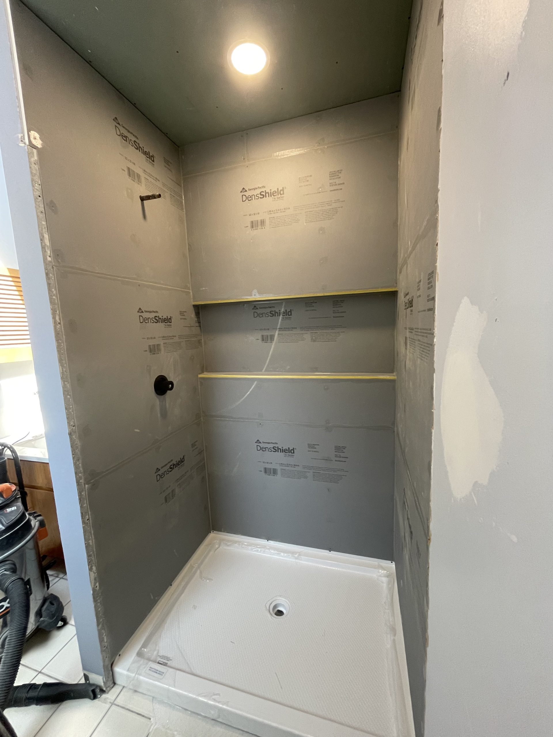 In Progress | Westmont, IL Shower Replacement