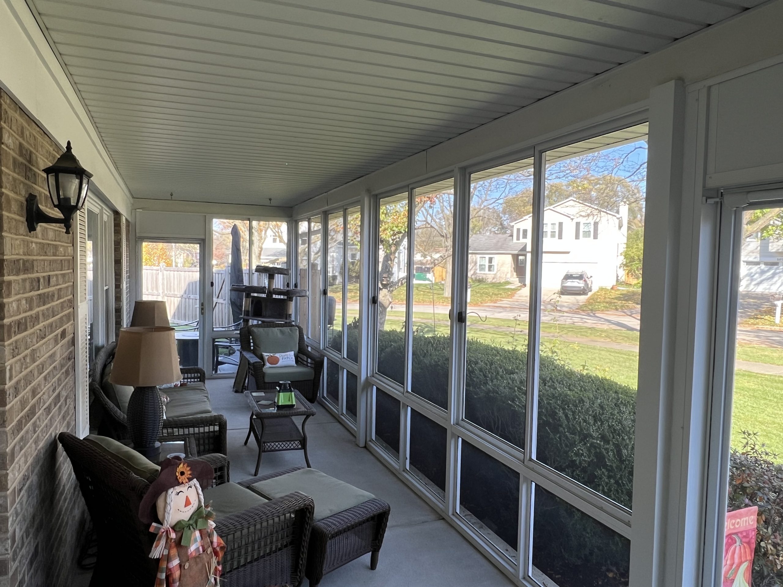 Before | Bolingbrook, IL Front Porch Enclosure