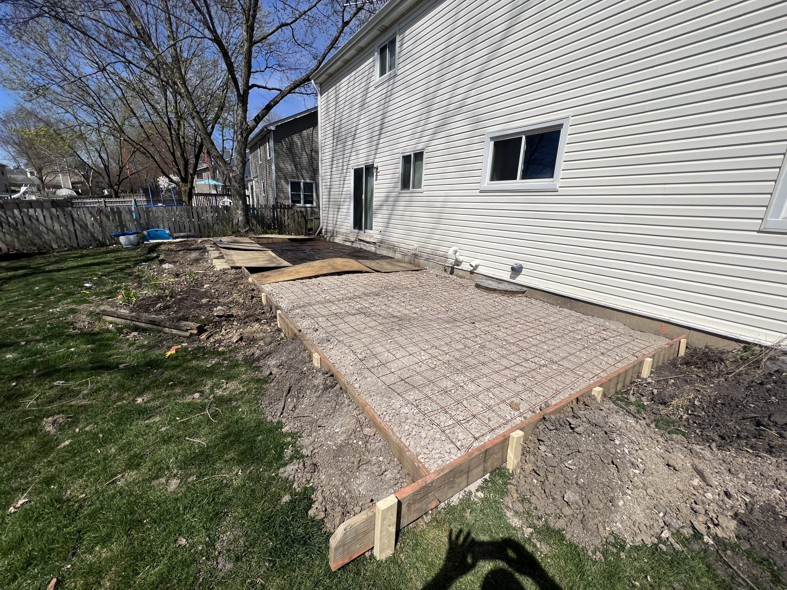 In Progress | Batavia,IL Porch Enclosure