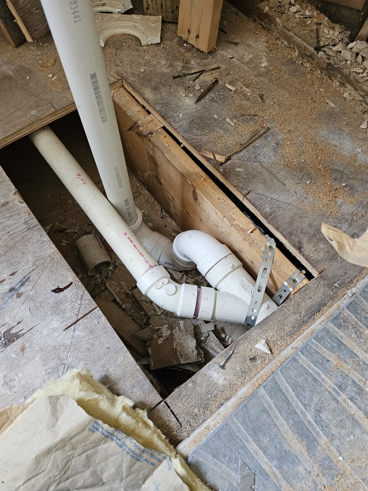 In Progress | Hoffman Estates, IL Master Bathroom Remodel