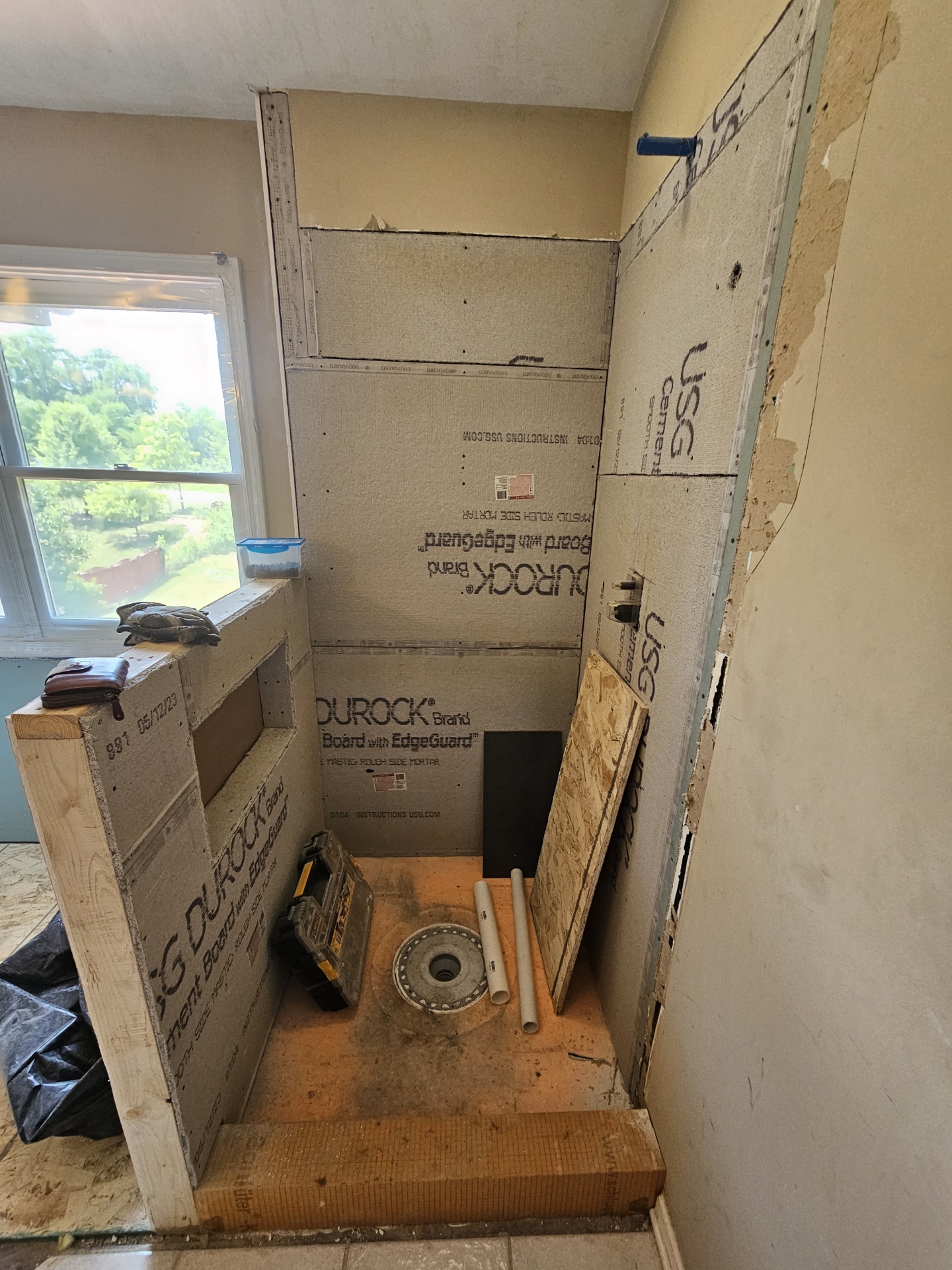 In Progress | Hoffman Estates, IL Master Bathroom Remodel