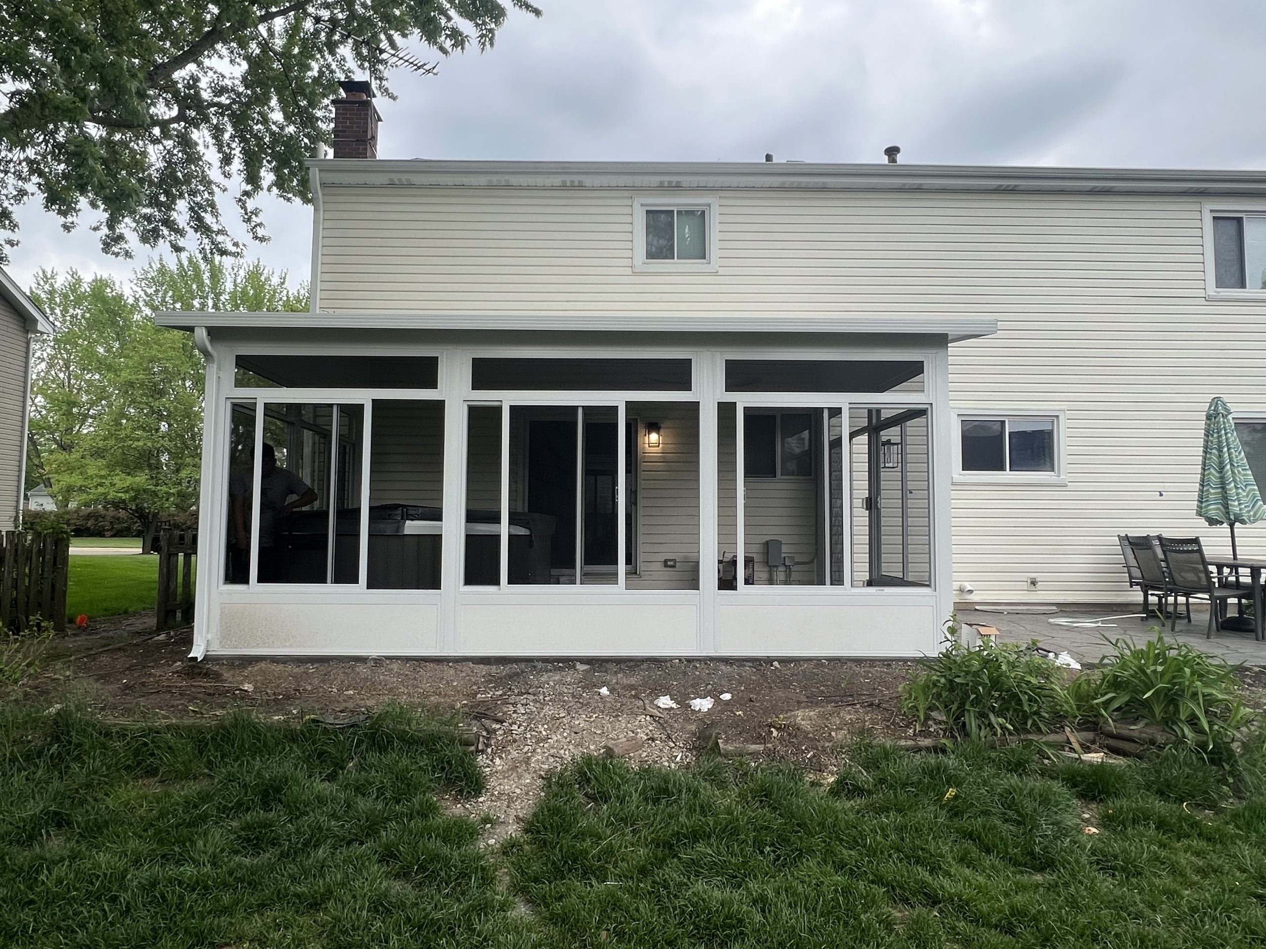 After | Batavia,IL Porch Enclosure