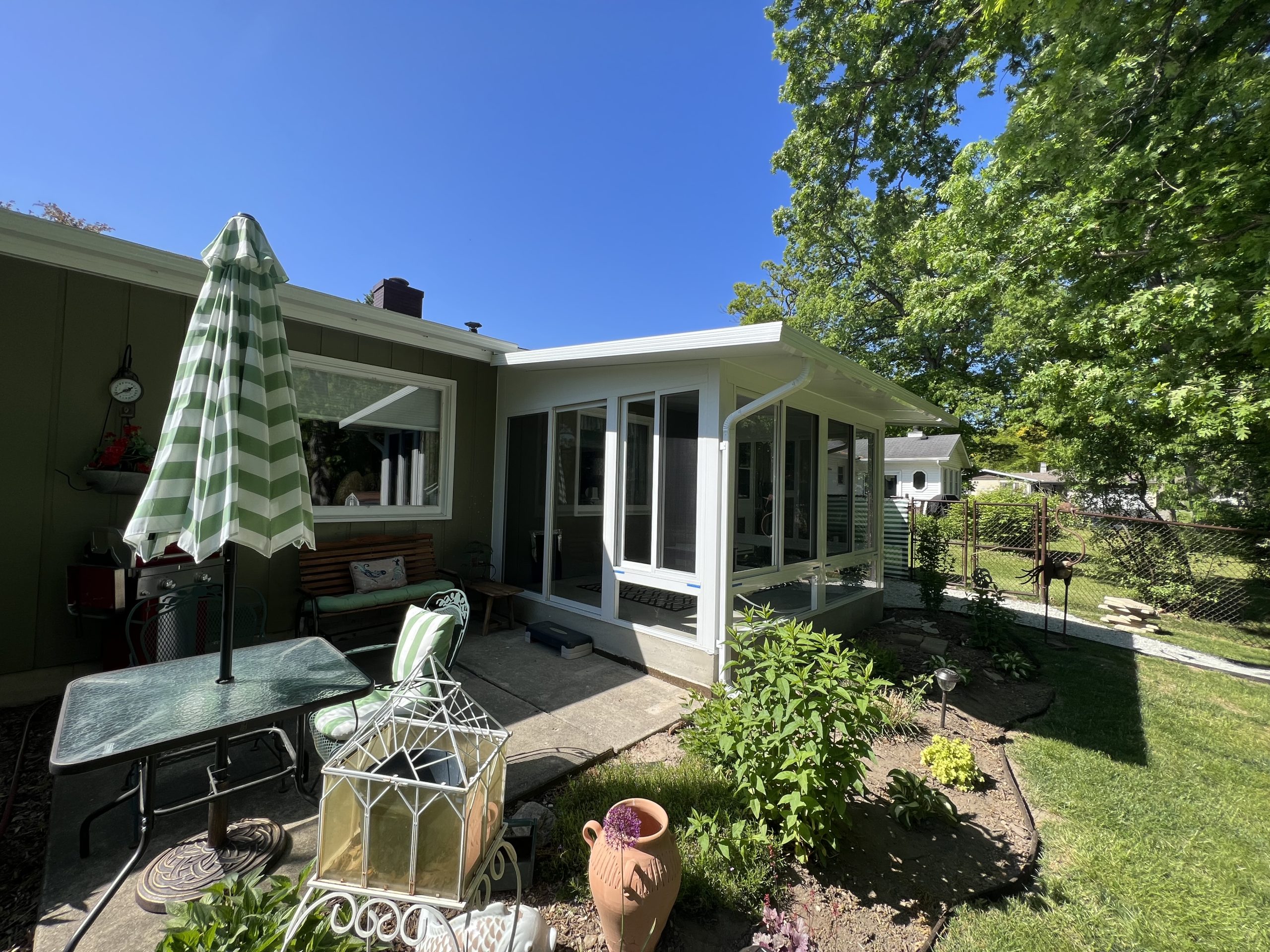 After | McHenry, IL Patio Enclosure