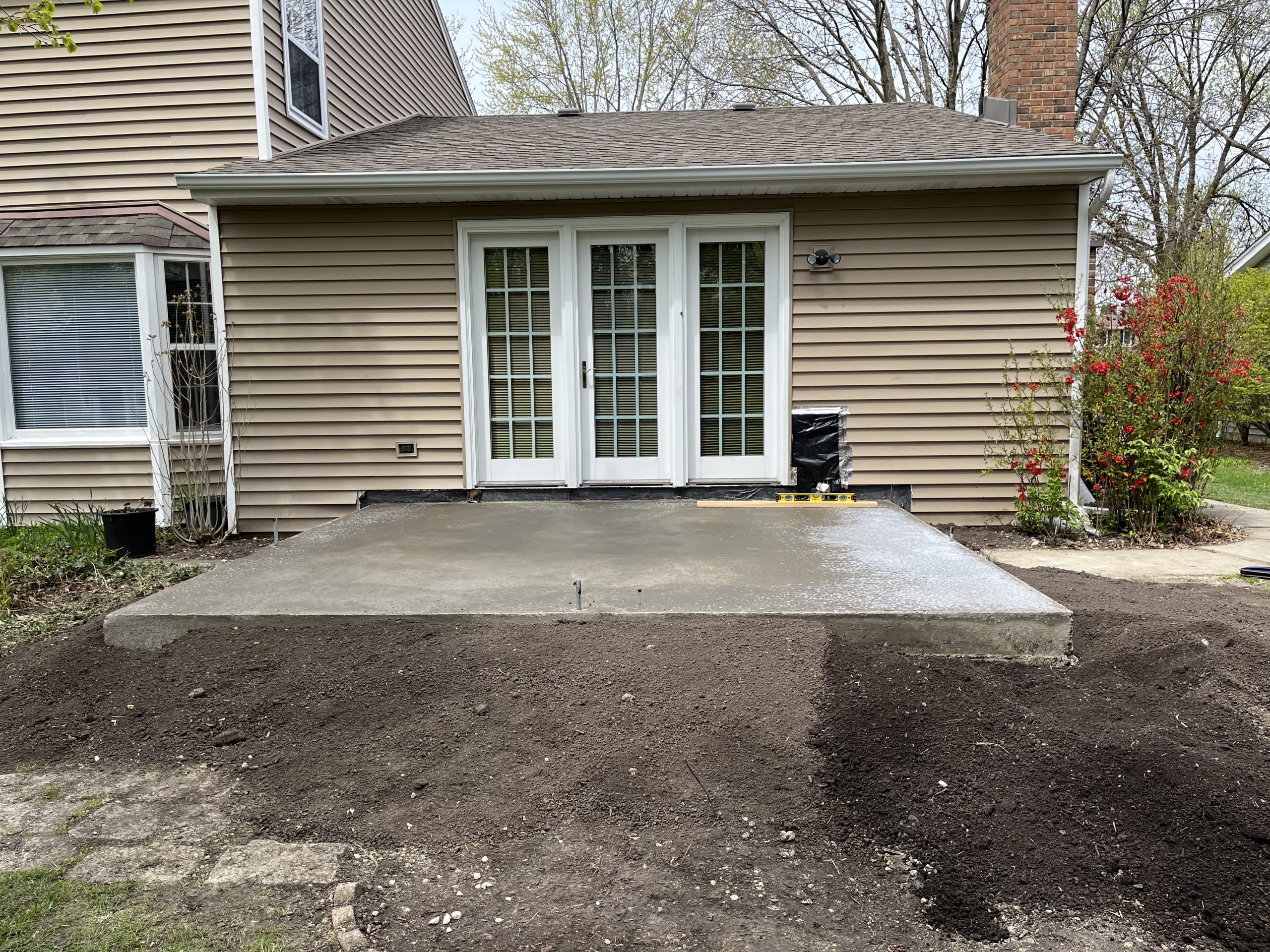 In Progress | Naperville, IL Patio Enclosure