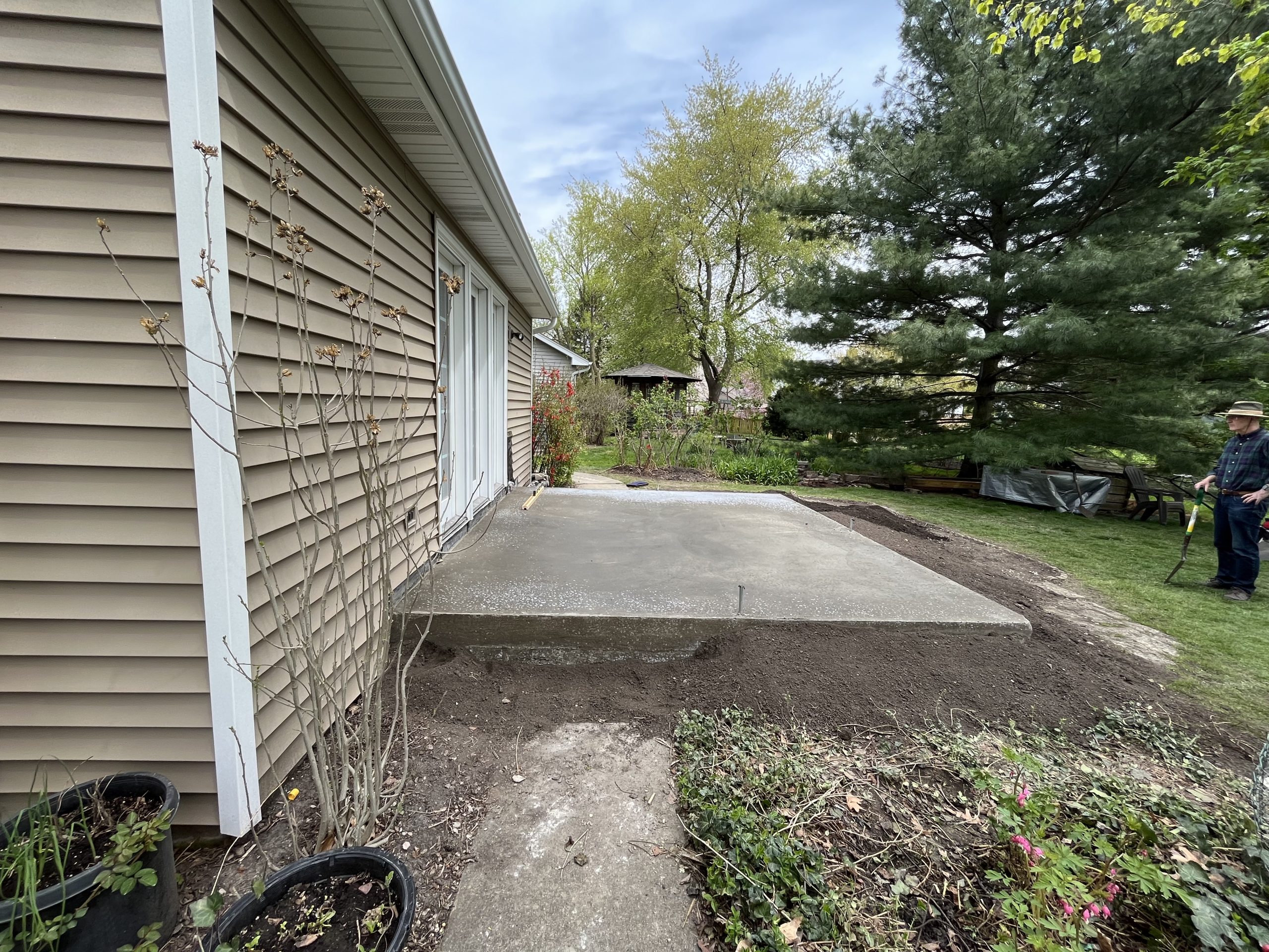 In Progress | Naperville, IL Patio Enclosure