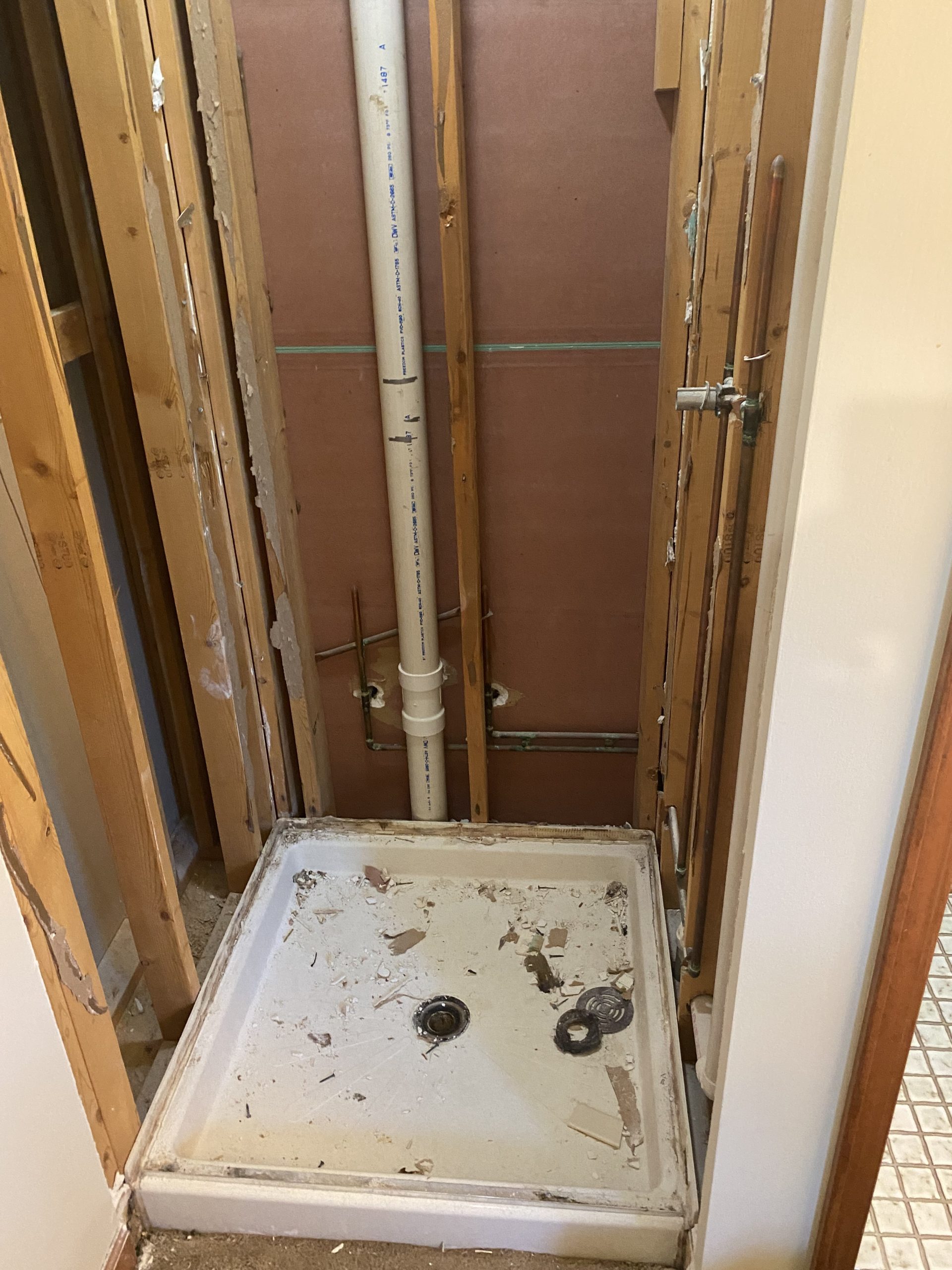 In Progress | Sleepy Hollow, IL Bathroom Remodel