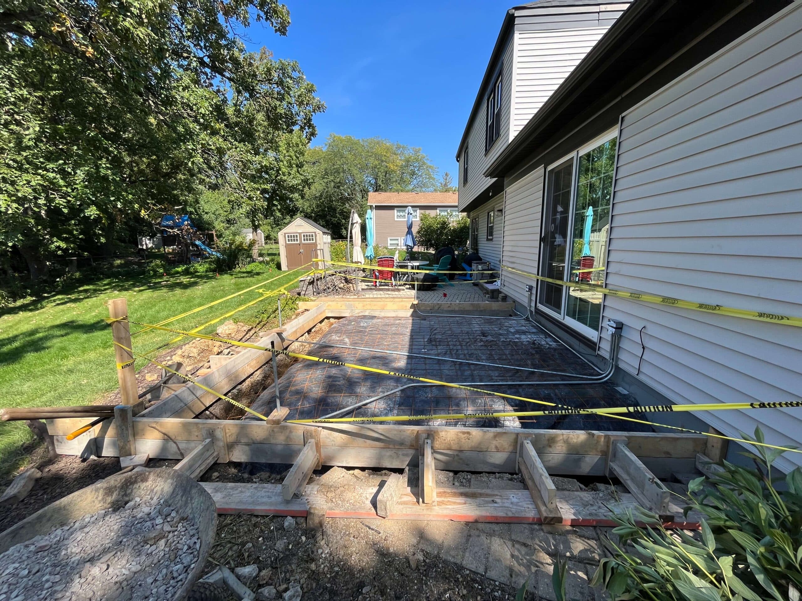 In Progress | Bolingbrook, IL Screened In Patio