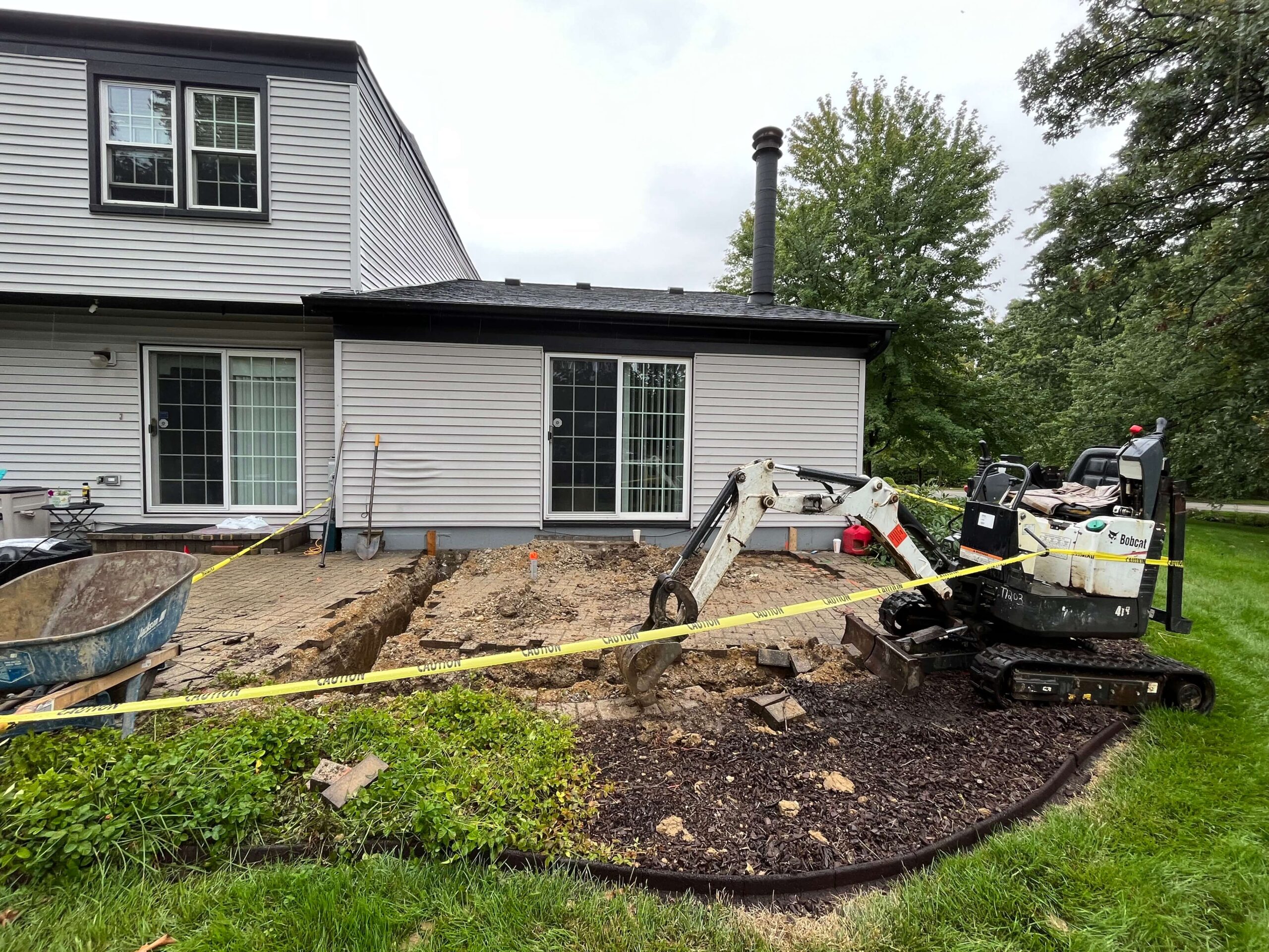 In Progress | Bolingbrook, IL Screened In Patio