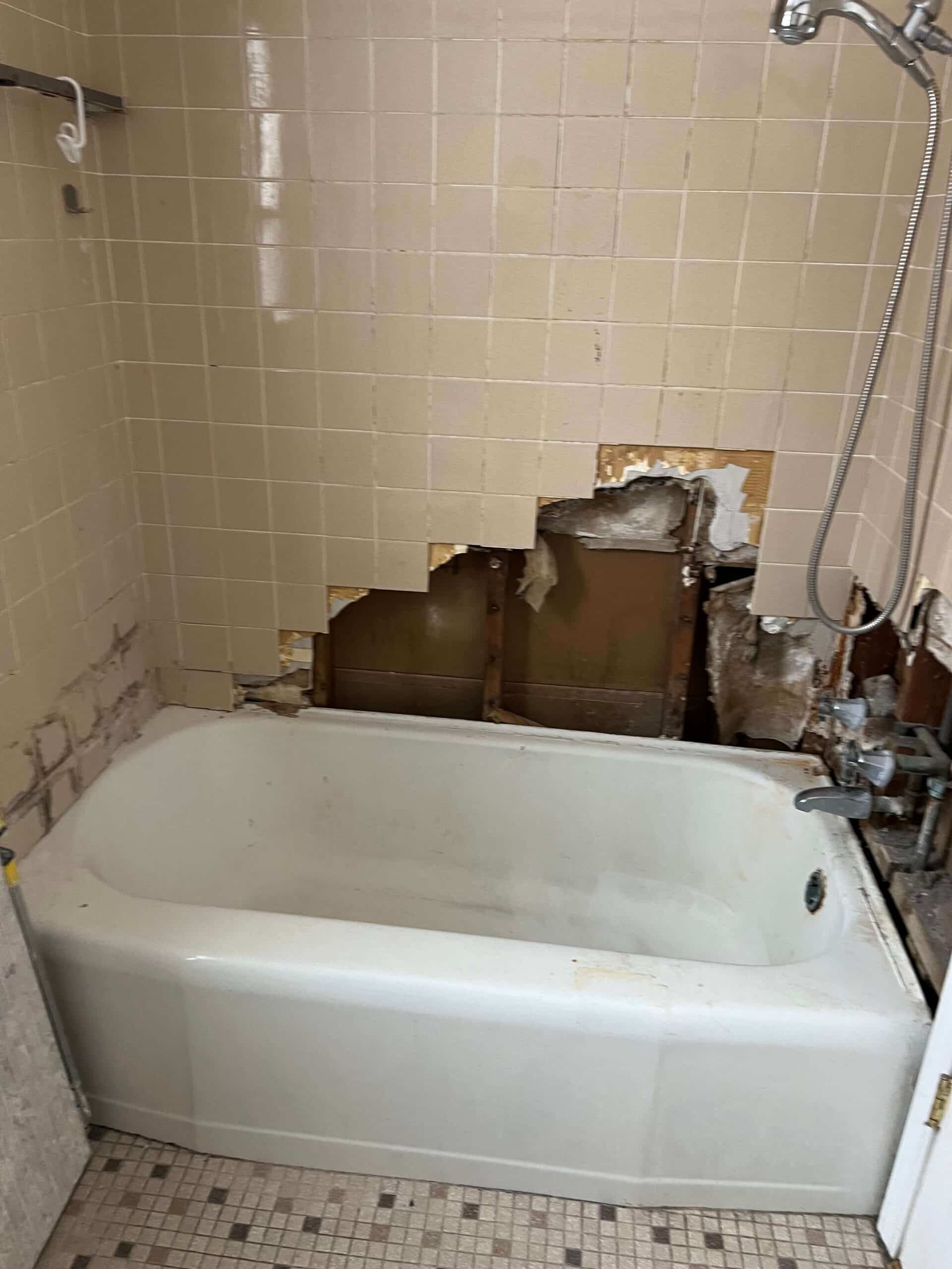 Before | Berkeley, IL Small Bathroom Remodel