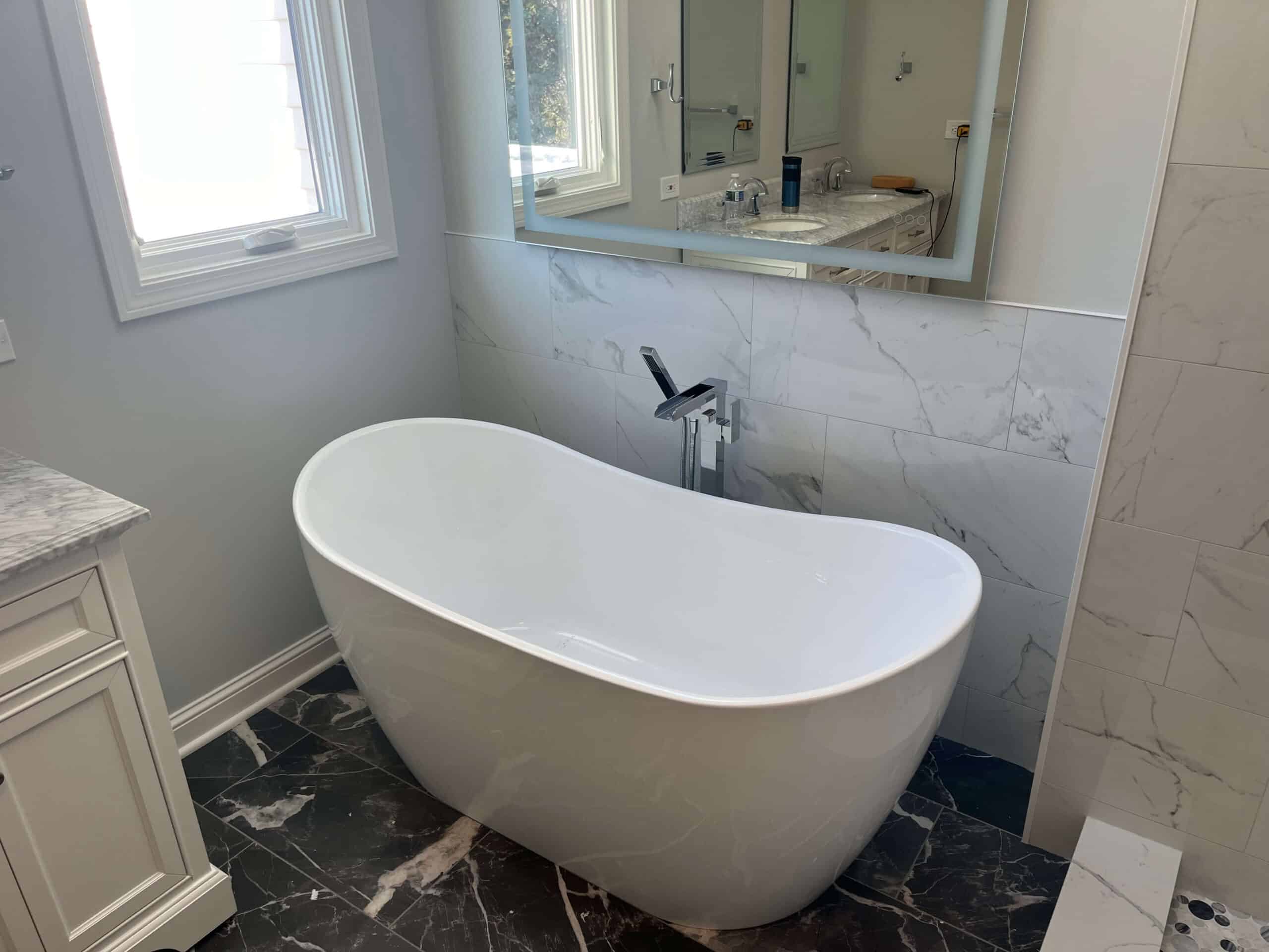 After | Lake Zurich Master Bathroom Remodel