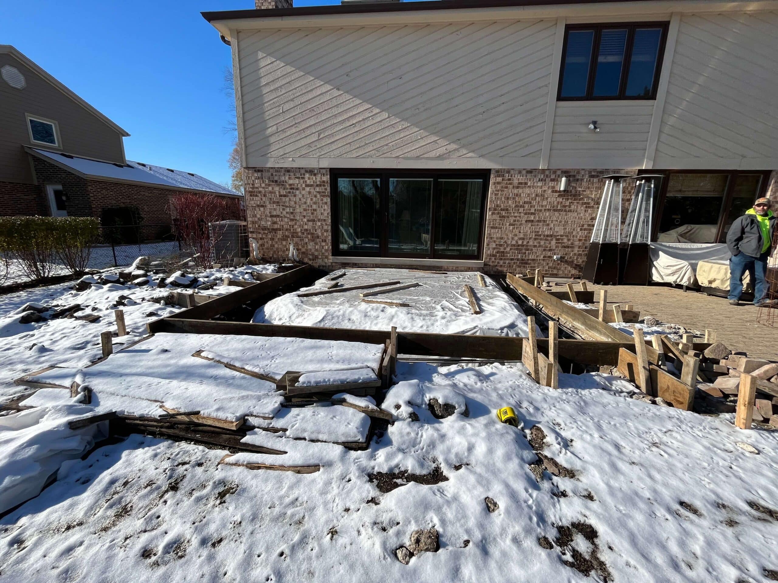 In Progress | Northbrook, IL Four Season Enclosed Patio